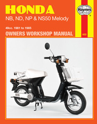 Instrukcja serwisowa Honda NS 50 Melody 82-85 wersja elektroniczna