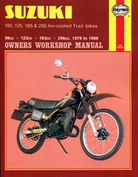 Instrukcja serwisowa Suzuki TS 100 125 185 250 79-86 wersja elektroniczna