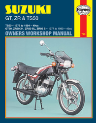 Instrukcja serwisowa Suzuki GT 50 TS 50 ZR 50 77-90 wersja elektroniczna