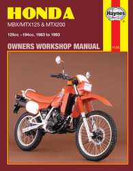 Instrukcja serwisowa Honda MBX 125 MTX 125 200 wersja elektroniczna