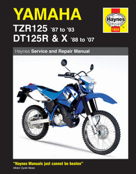 Instrukcja serwisowa Yamaha TZR 125 DT 125 wersja elektroniczna