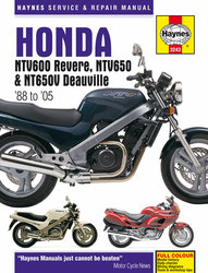 Instrukcja serwisowa Honda NTV 600 650 88-05 wersja elektroniczna