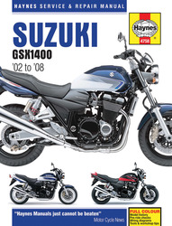 Instrukcja serwisowa Suzuki GSX 1400 02-07 wersja elektroniczna