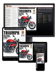 Instrukcja serwisowa Triumph 1050 Sprint ST Speed 05-09 wersja elektroniczna
