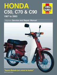 Instrukcja serwisowa Honda C 50 70 90 wersja elektroniczna