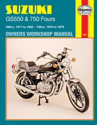 Instrukcja serwisowa Suzuki GS 550 750 wersja elektroniczna