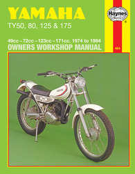 Instrukcja serwisowa Yamaha TY 50 80 125 175 wersja elektroniczna