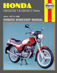 Instrukcja serwisowa Honda CB 125 CD 125 CM 125 Twin wersja elektroniczna