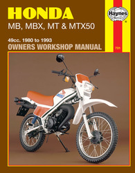 Instrukcja serwisowa Honda MB 50 MBX 50 MT 50 MTX 50 wersja elektroniczna