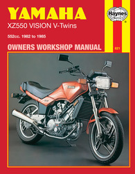 Instrukcja serwisowa Yamaha XZ 550 82-84 wersja elektroniczna