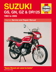 Instrukcja serwisowa Suzuki GS 125 GN 125 DR 125 wersja elektroniczna