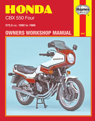 Instrukcja serwisowa Honda CBX 550 82-86 wersja elektroniczna