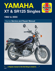 Instrukcja serwisowa Yamaha SR 125 XT 125 82-03 wersja elektroniczna