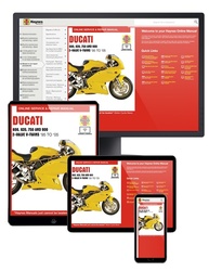 Instrukcja serwisowa Ducati 600 750 900 2-valve V-Twins wersja elektroniczna