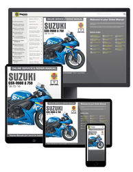 Instrukcja serwisowa Suzuki GSX-R 600 750 06-16 wersja elektroniczna