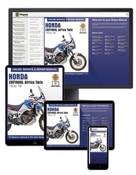 Instrukcja serwisowa Honda CRF 1000 Africa Twin 16-19 wersja elektroniczna