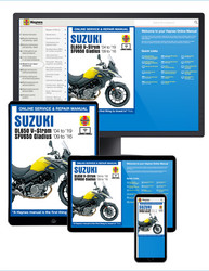 Instrukcja serwisowa Suzuki DL 650 SFV 650 Gladius 04-19 wersja elektroniczna