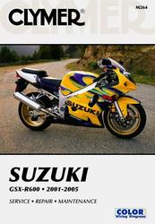 Instrukcja serwisowa Suzuki GSXR 600 01-05 wersja elektroniczna