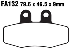 Klocki hamulcowe tył FA132R