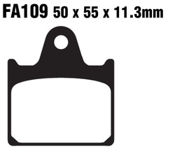 Klocki hamulcowe tył FA109 Honda VF 1000 R 84-86