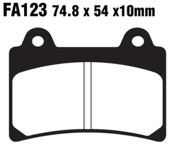 Klocki hamulcowe tył FA123 Yamaha XVZ 1300 XV 1600