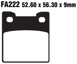 Klocki hamulcowe tył FA222 Suzuki RF 900 R 94-95