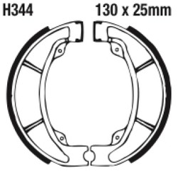 Szczęki hamulcowe tył H344G Honda CR 125 250 500 R