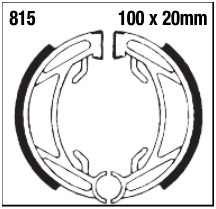 Szczęki hamulcowe tył 815 KTM SX 60 98-00