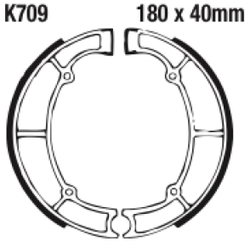 Szczęki hamulcowe tył K709 Kawasaki EN 400 450 500 GT 550 VN 750 800