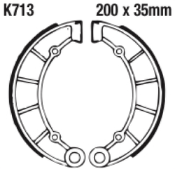 Szczęki hamulcowe tył K713 Kawasaki Z 900 73-76