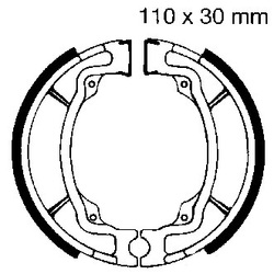 Szczęki hamulcowe tył S603 Hyosung FX 110 Kawasaki AE 50 80 KE 100 KLX 110