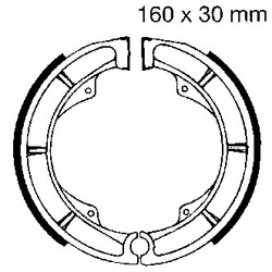 Szczęki hamulcowe tył S606 Hyosung GV 250 Suzuki GSX 250 400 GS 450