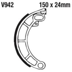Szczęki hamulcowe tył V942 Piaggio Vespa PK 50 84-86 Vespa PK 125 82-86