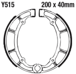 Szczęki hamulcowe tył Y515 Yamaha XJ 650 XV 535 750 1000 1100 XVS 650