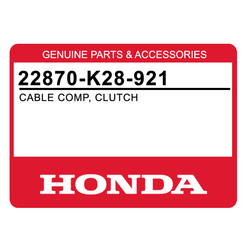 Linka sprzęgła Honda CRF 125 FB 14-16
