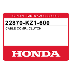 Linka sprzęgła Honda XR 250 R 86-95