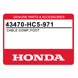 Linka hamulcowa nożna Honda TRX 300 88-00