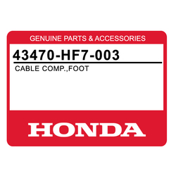 Linka hamulcowa nożna Honda TRX 90 93-06