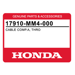 Linka gazu otwierająca Honda CBR 750 F 87