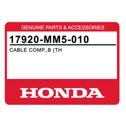 Linka gazu zamykająca Honda CBR 750 F 88