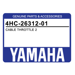 Linka gazu zamykająca Yamaha YP 250 Majesty 96-99