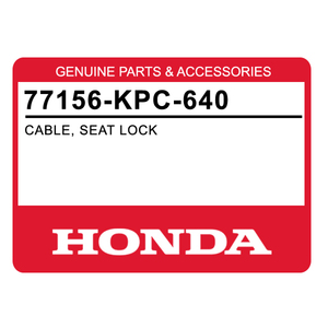 Linka otwierania zamka siedzenia kanapy Honda XL 125 Varadero 01-13
