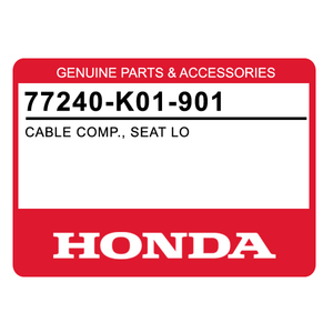 Linka otwierania zamka siedzenia kanapy Honda SH 125 150