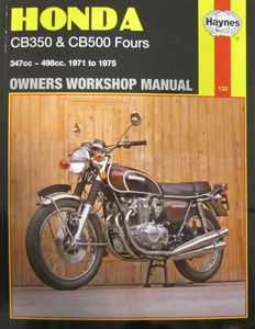 Instrukcja serwisowa Honda CB 350 500 Fours