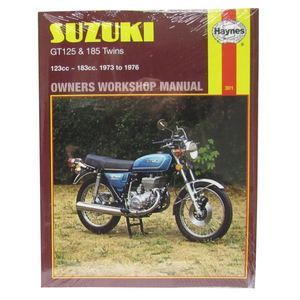 Instrukcja serwisowa Suzuki GT 125 74-76