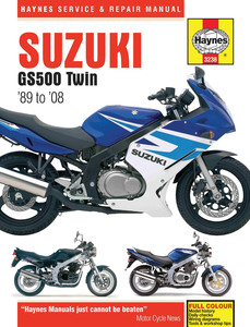 Instrukcja serwisowa Suzuki GS 500 89-08