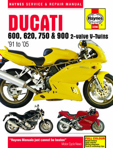 Instrukcja serwisowa Ducati 600 750 900 2-valve V-Twins
