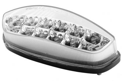 Lampa tylna LED biała przeźroczysta Yamaha YZFR 125 08-16