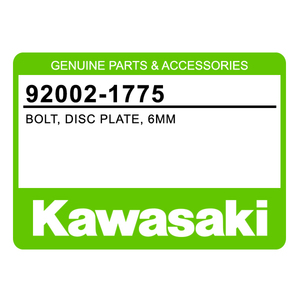 Śruba montażowa tarczy hamulcowej tył Kawasaki KL 250 KMX 125 200