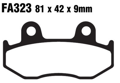 Klocki hamulcowe przód FA323TT